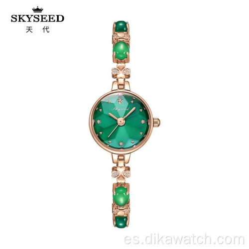 Reloj SKYSEED de nácar tipo esmeralda